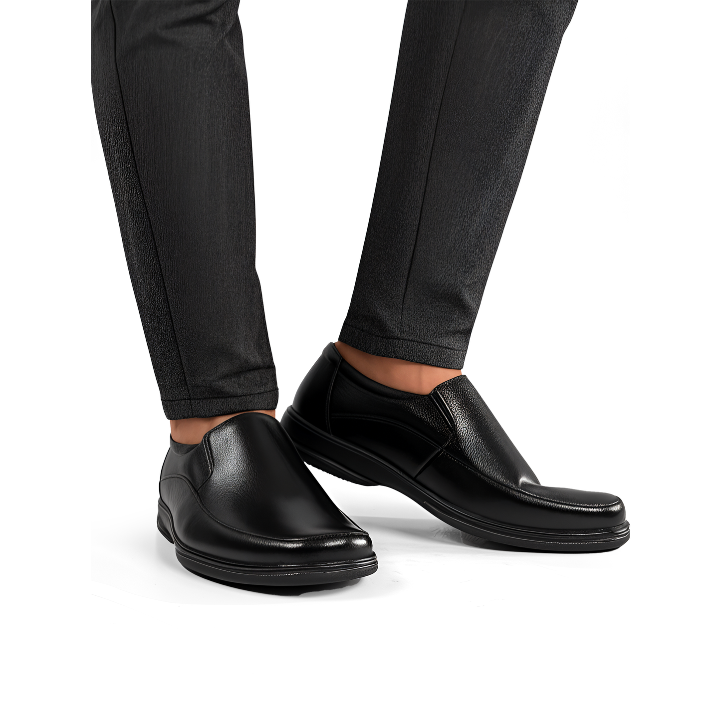 The Moccasin - Black Rosso